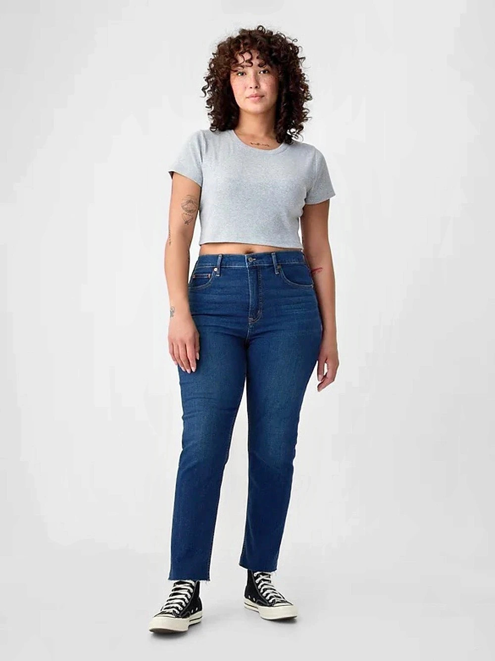 GAP Cigarette High Rise Slim Jeans